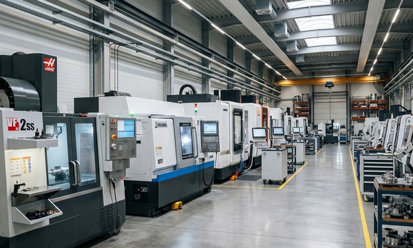 Chaîne de machines-outils industrielle